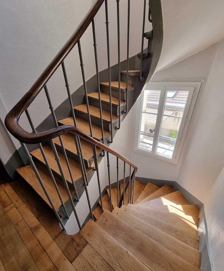 Cage d'escalier Clichy