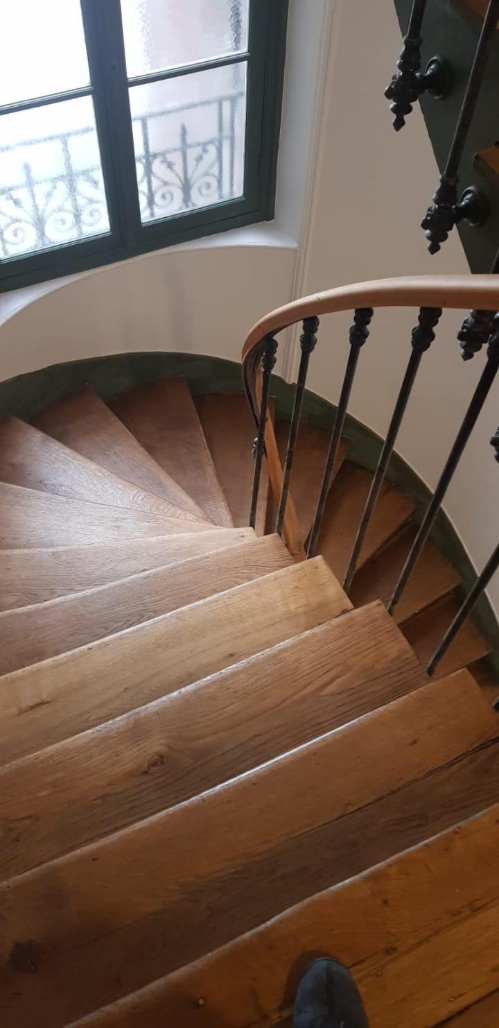 Réfection cage d'escalier Clichy