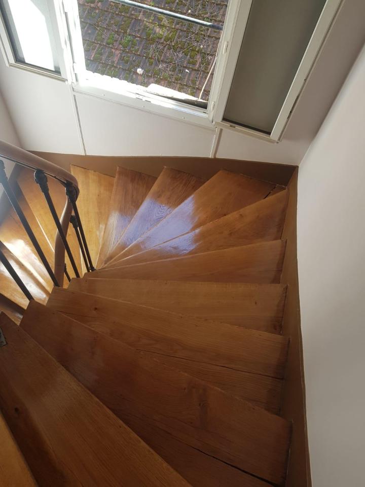 Escalier bois Clichy