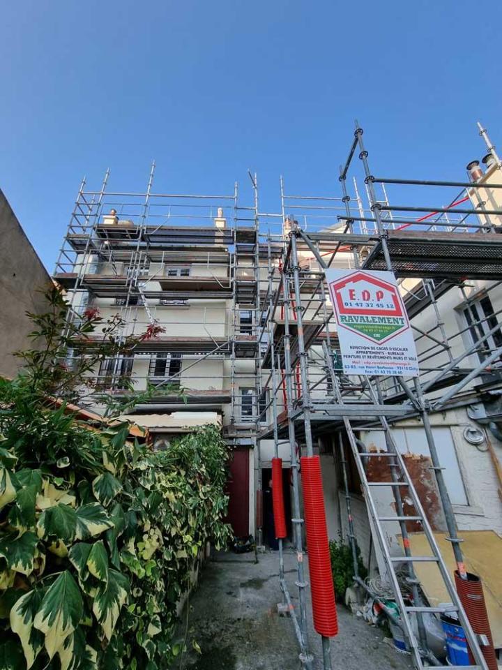 Travaux façade Clichy