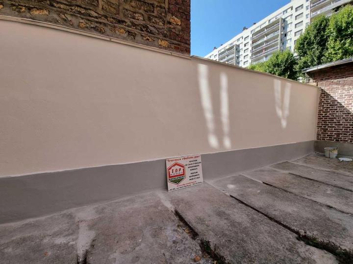 Rénovation de mur Clichy