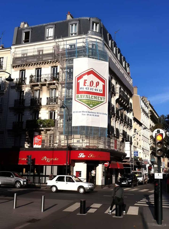 Ravalement de façade Clichy