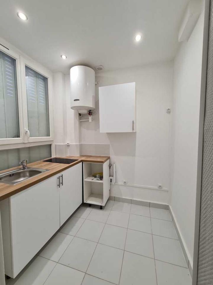 Salle d'eau rénovée Clichy